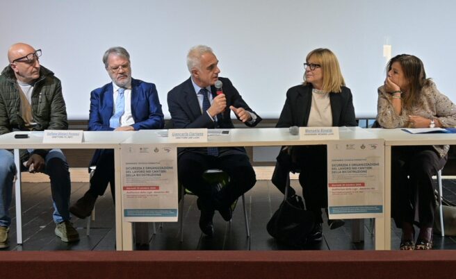 Sicurezza nella ricostruzione, l’USR Lazio traccia la strada: approvato il Piano per il Super Cantiere di Amatrice