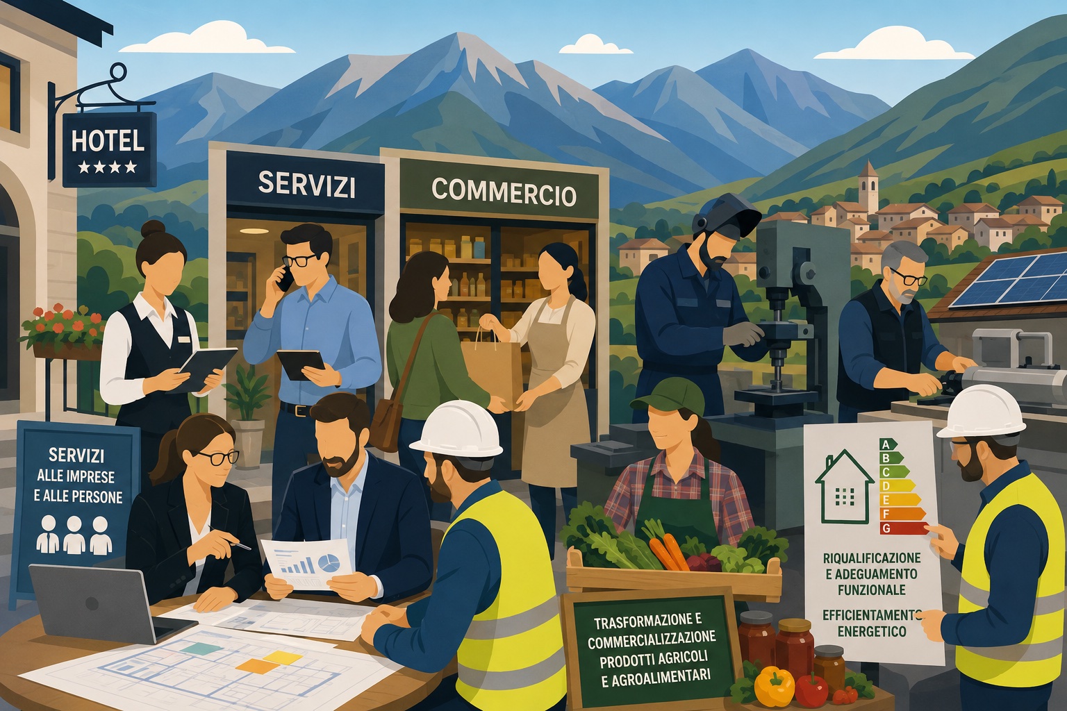 Contributi MPMI Sisma, al via le domande per le imprese del cratere laziale