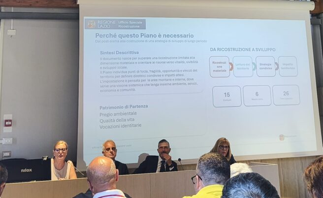 Piano strategico del Cratere Laziale