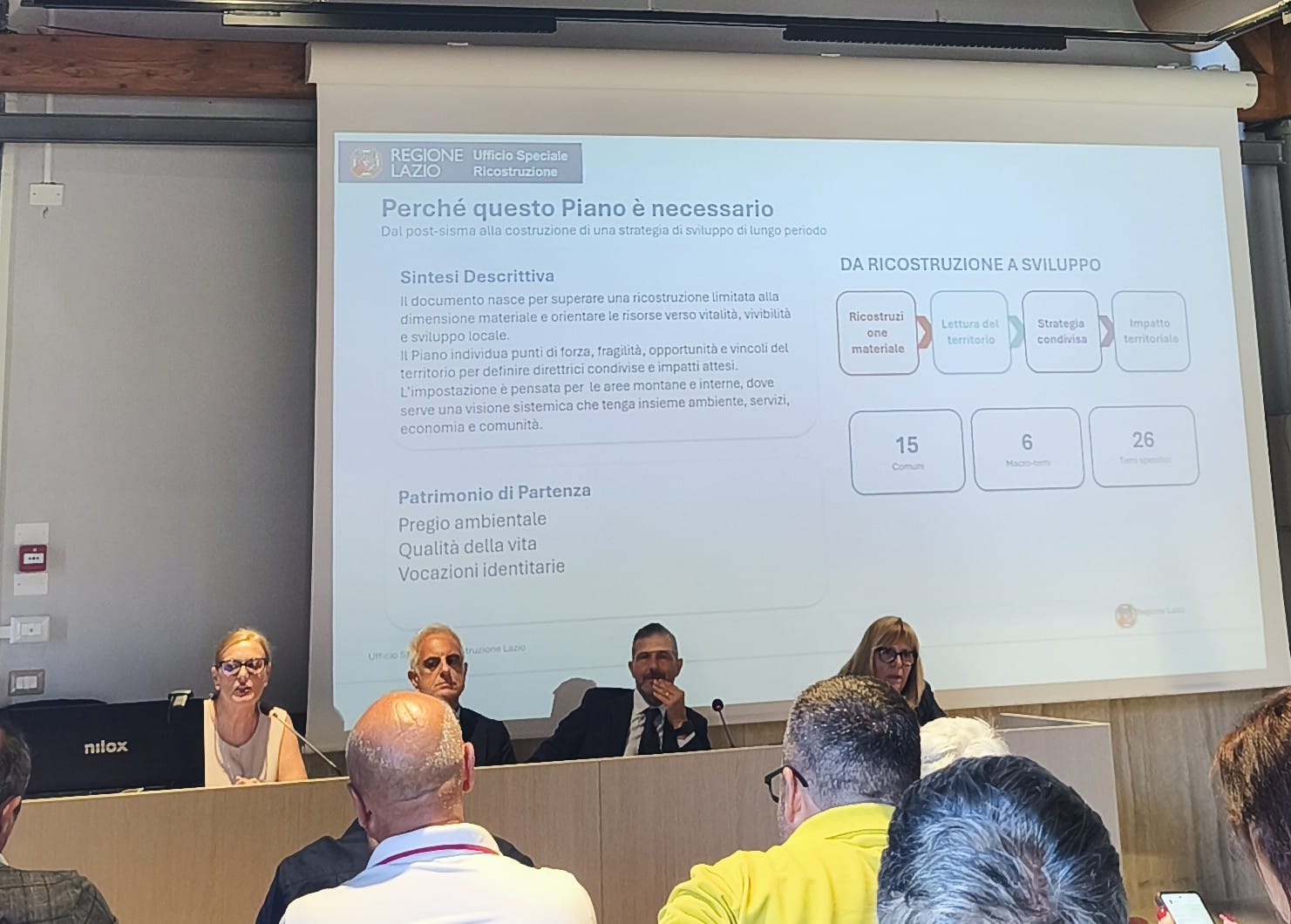 Piano strategico del Cratere Laziale