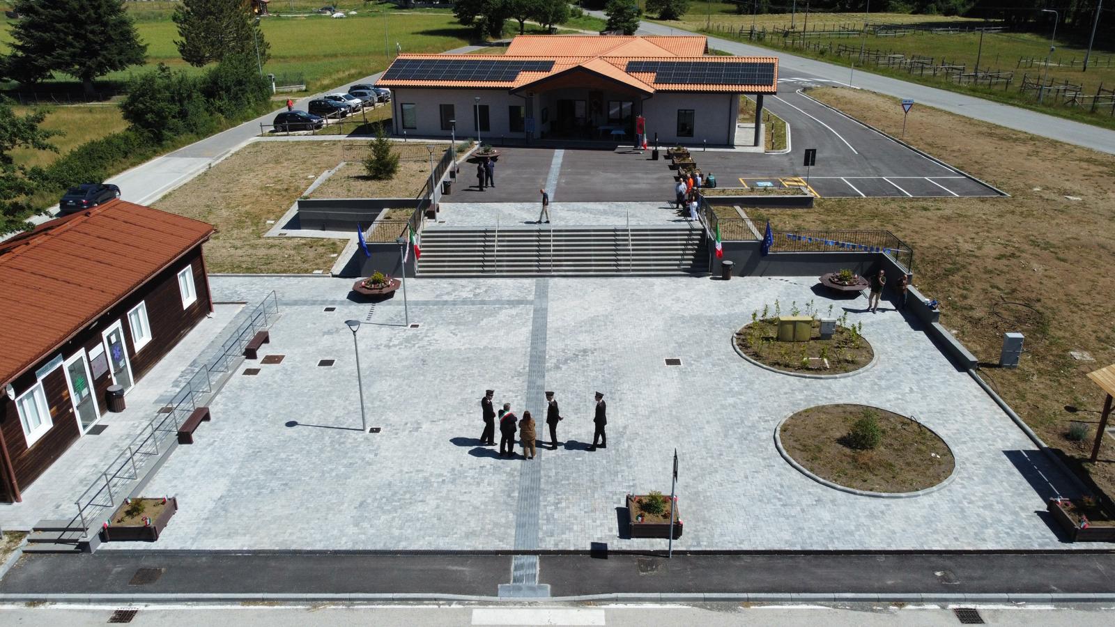 Inaugurato l’intervento di riqualificazione urbana nel Comune di Cittareale