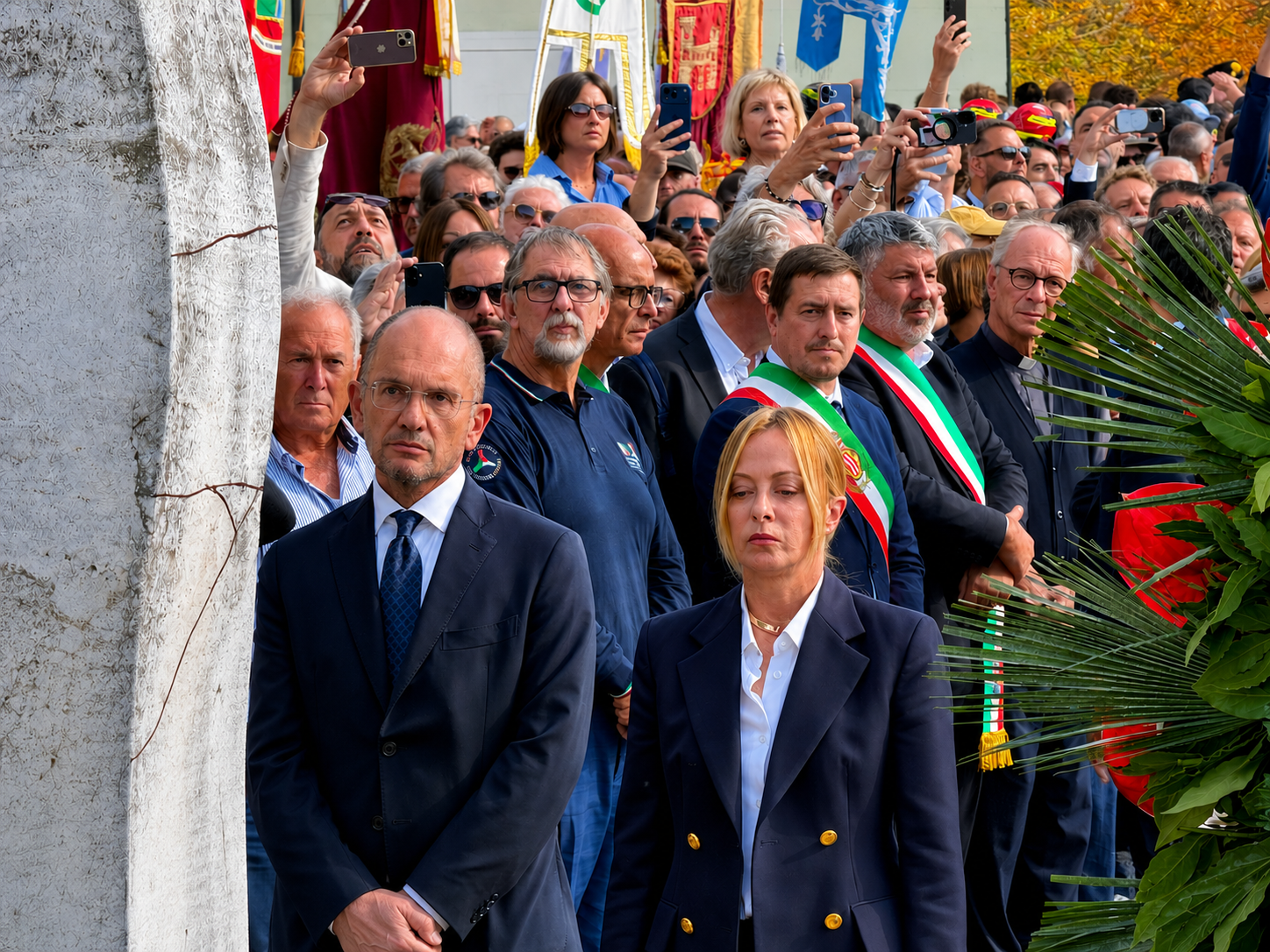 Sisma, dieci anni dopo: Meloni ad Amatrice, Castelli, Trancassini e Rinaldi, «Restituire futuro ai territori»
